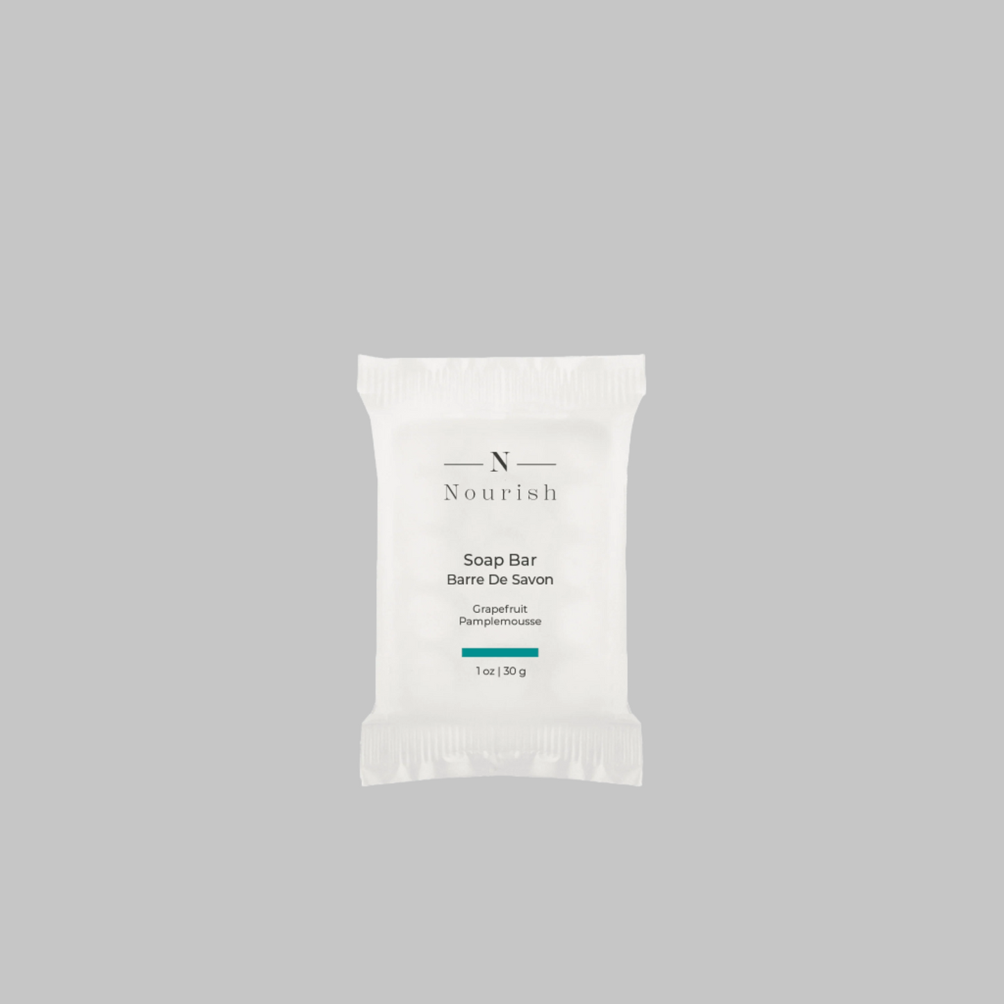 Nourish Grapefruit Soap Bar 1 oz offers refreshing cleansing with a delightful grapefruit scent for rejuvenated skin.