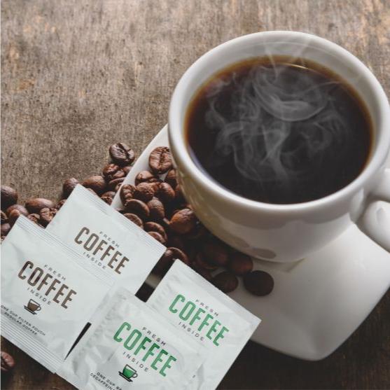 Enjoy the bold flavor of Fresh 1 Cup Decaf Coffee – Case of 200, perfect for any time without the caffeine.