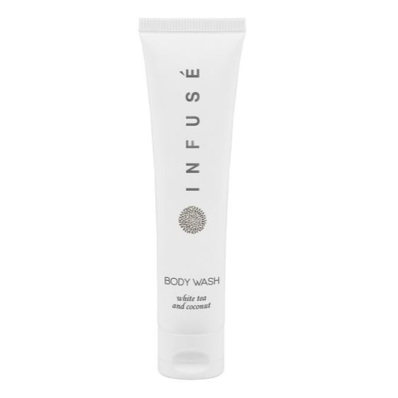 Infusé White Tea & Coconut Body Wash offers a luxurious, hydrating cleanse for a refreshing shower experience.