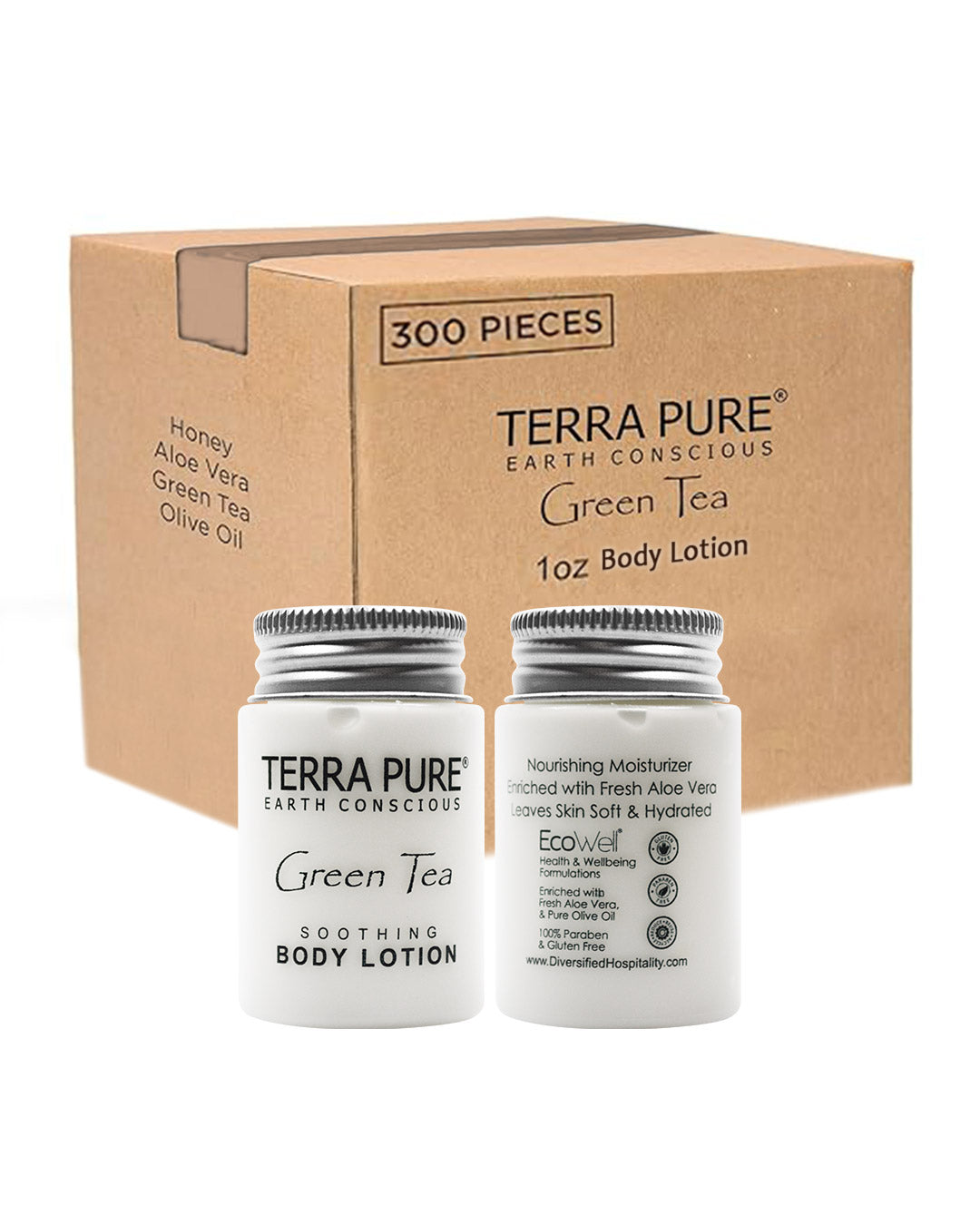 Terra Pure Green Tea Body Lotion – 1 oz / 29.5 ml – SerBnB Corp