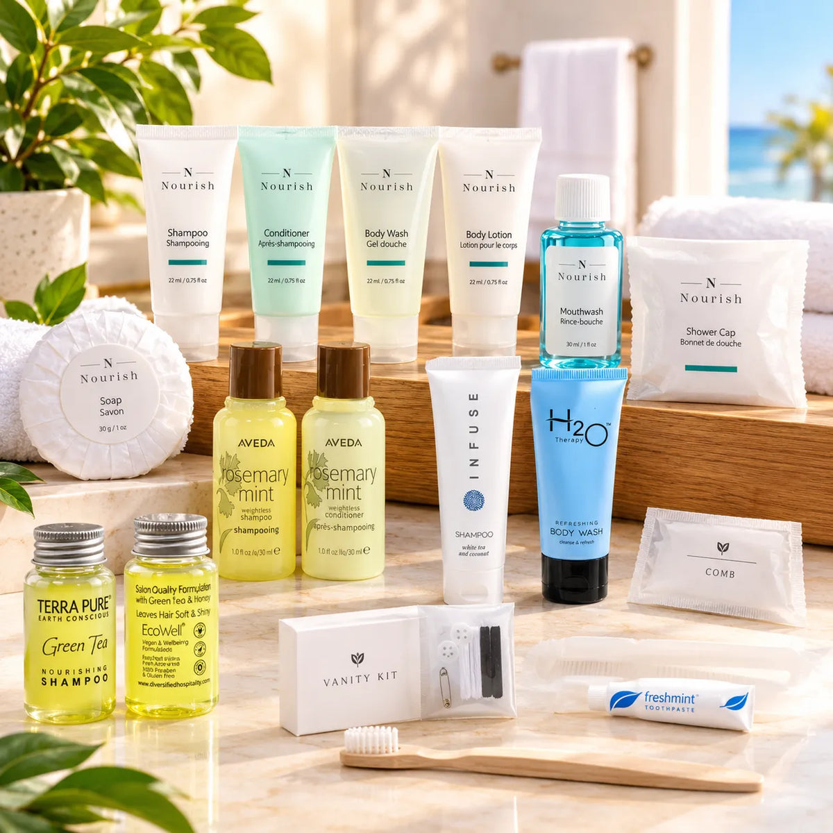 Travel Size Guest Amenities