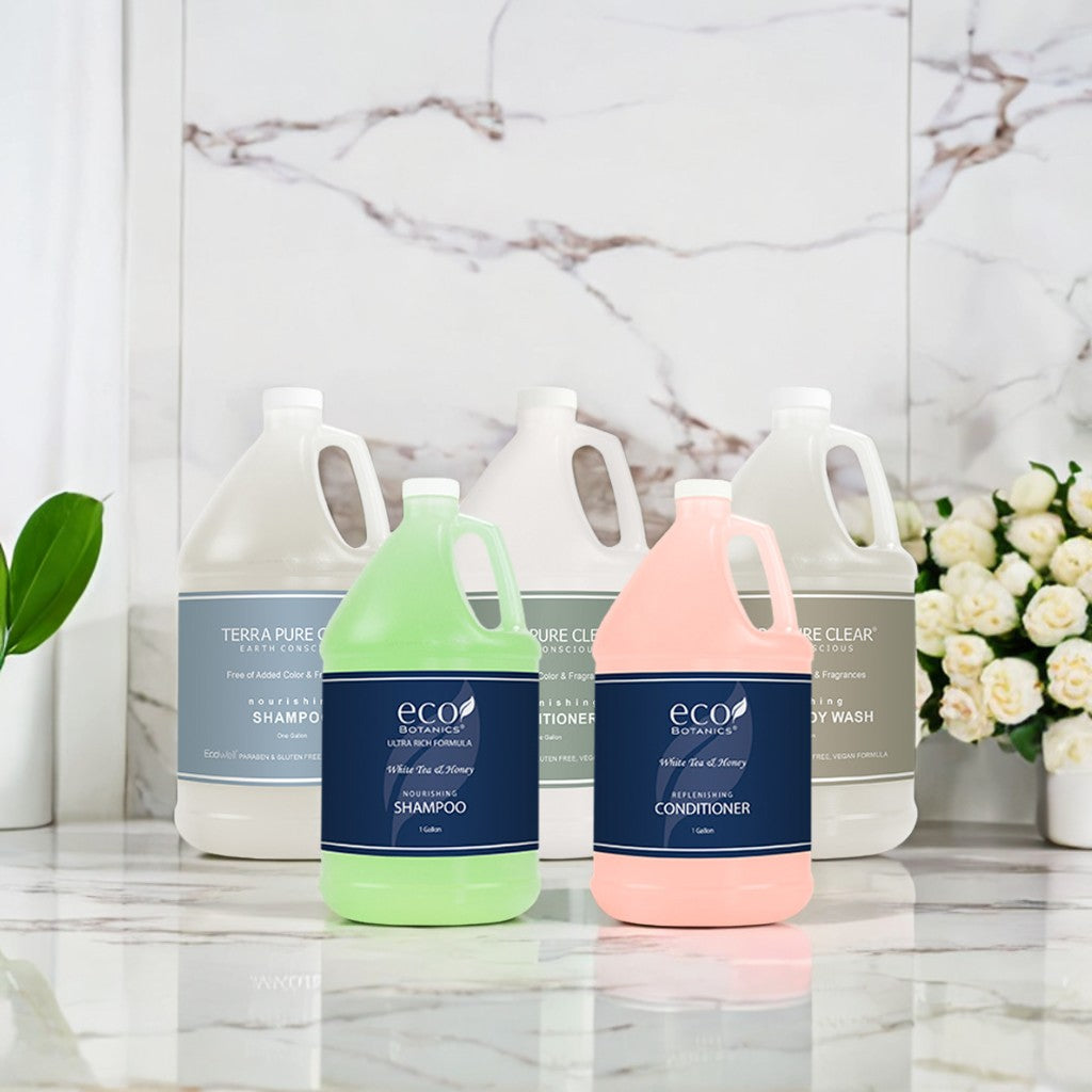 Gallon Refills for Guest Toiletries