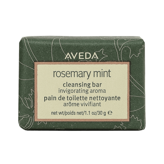 Aveda Rosemary Mint Facial Soap Bar - 1 oz / 30 g offers refreshing cleansing with invigorating rosemary and mint aromas.