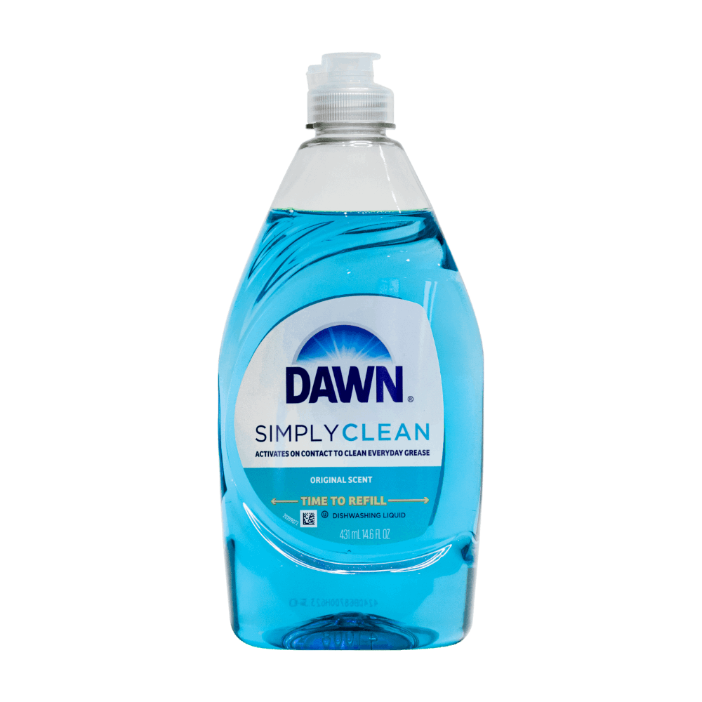 Dawn Dishwashing Liquid 14 oz – Case of 20 offers effective cleaning for hotels and housekeeping services.