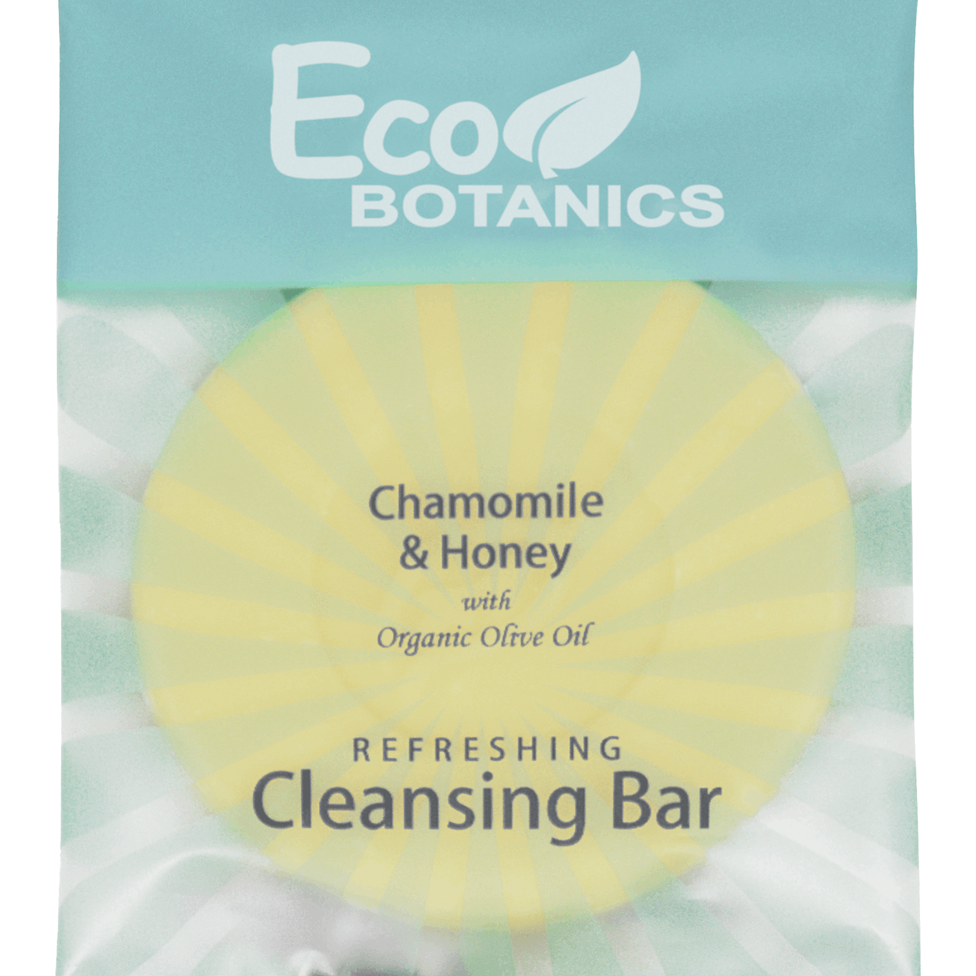 Eco Botanics Cleansing Soap Bar 0.5 oz / 14g offers a refreshing cleanse with chamomile and honey for nourished skin.