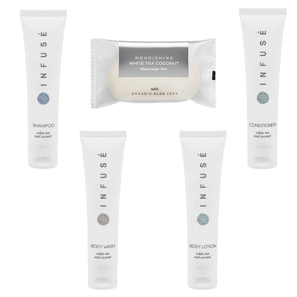 Infusé White Tea & Coconut Toiletry Bags