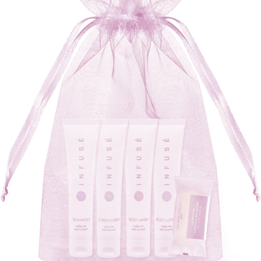 Infusé White Tea & Coconut Toiletry Bags
