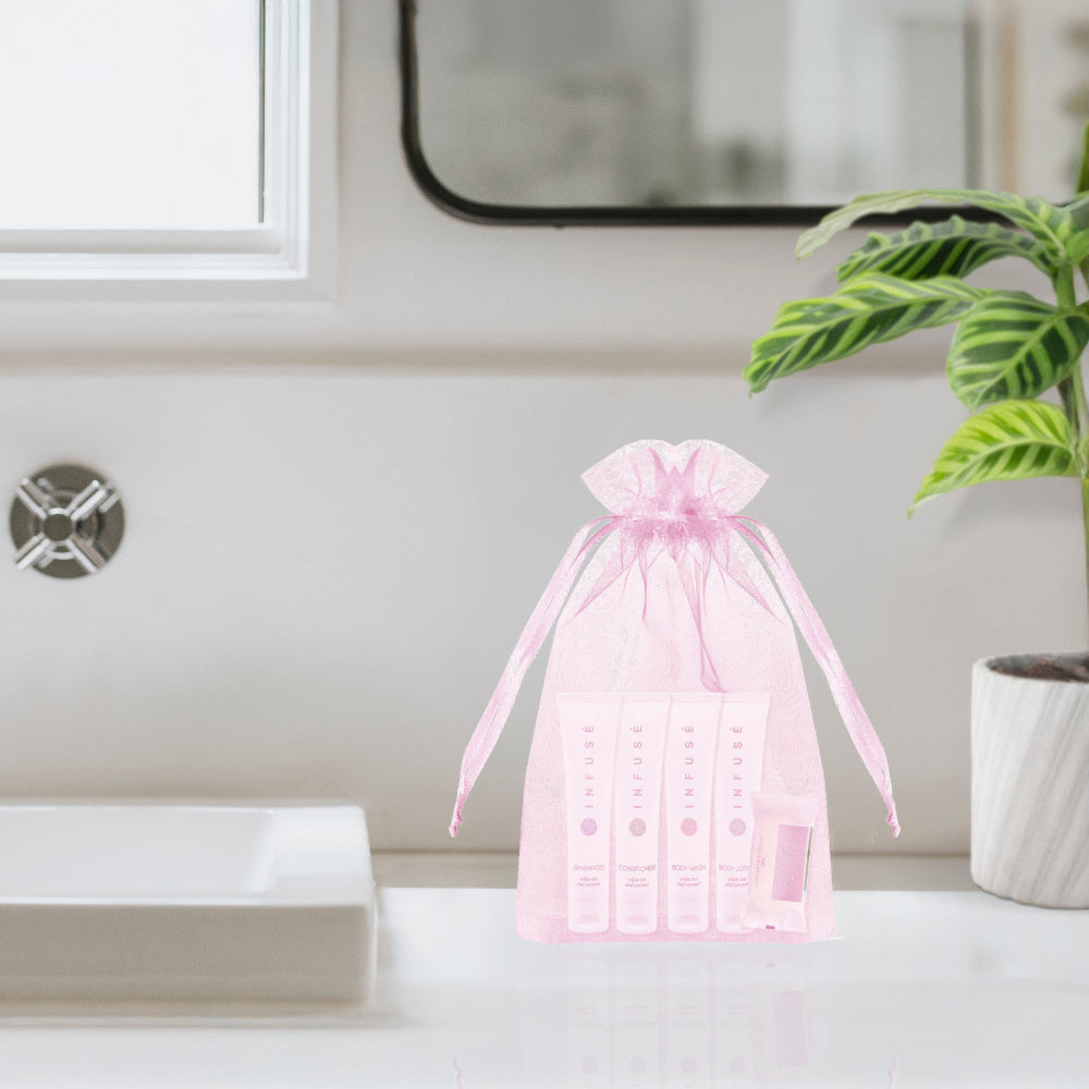 Infusé White Tea & Coconut Toiletry Bags