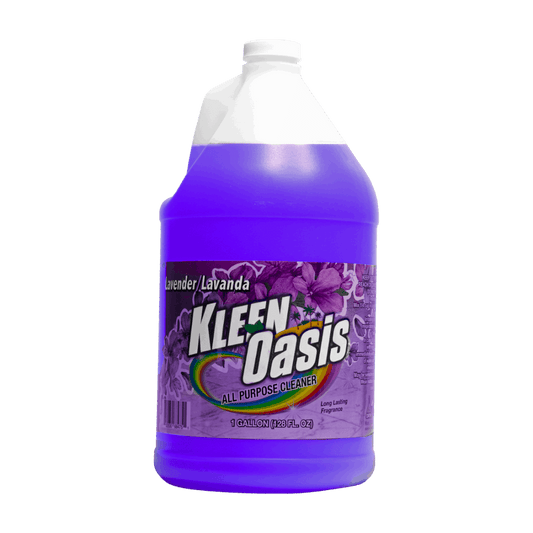 Kleen Oasis Lavender Cleaner 128 oz – Kleen Oasis offers a refreshing clean with a delightful lavender scent.