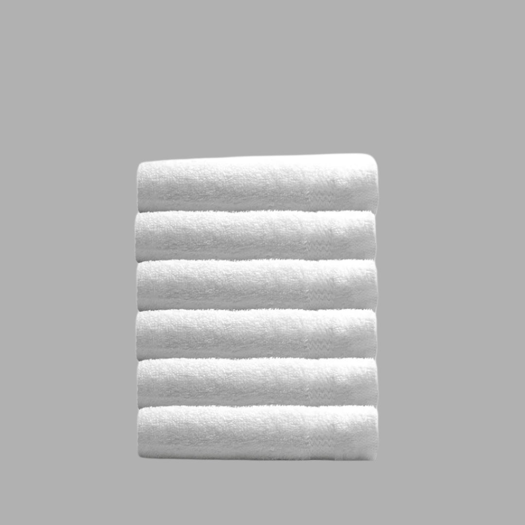 Luxurious Pinnacle Bath hand towels, crafted from 100% combed cotton, offer lasting softness and elegance.