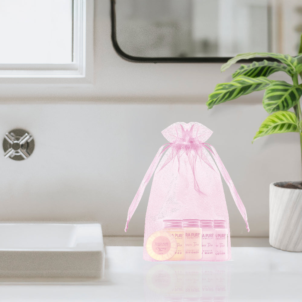 Terra Pure Green Tea Toiletry Bags