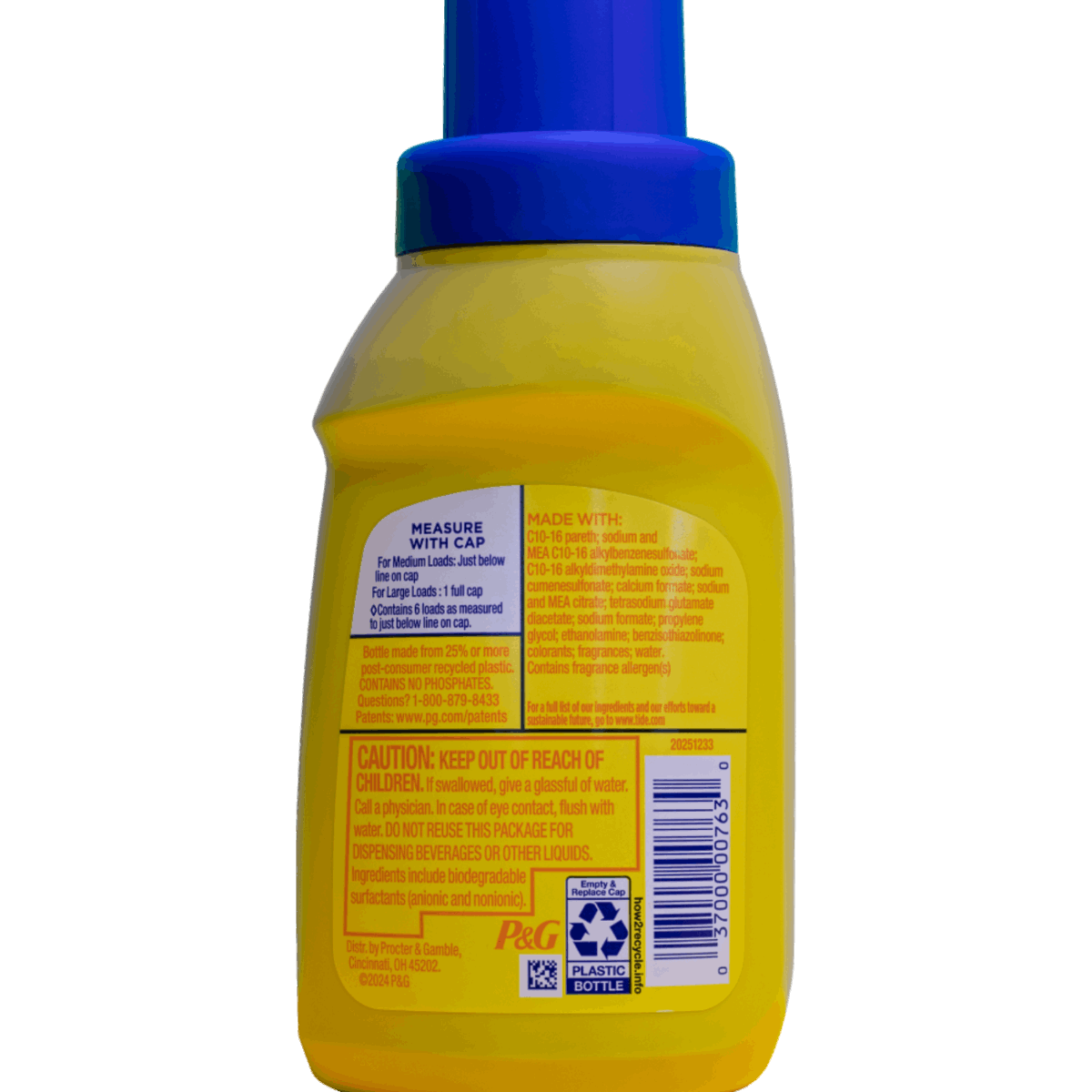 Tide Laundry Detergent 10 oz – Case of 12 offers powerful cleaning and freshness for your laundry needs.
