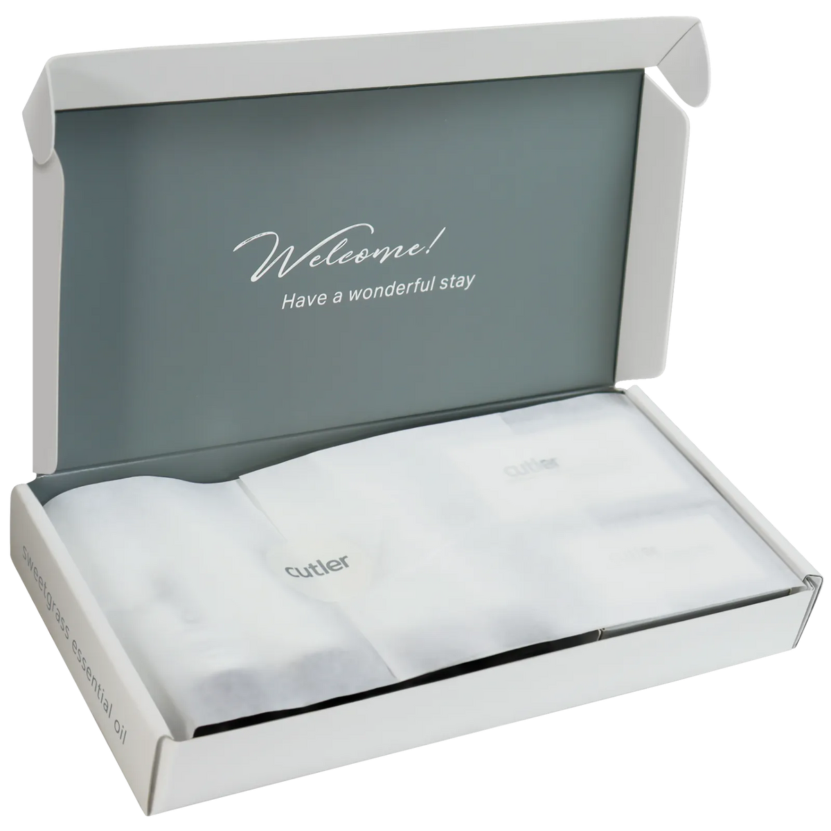Cutler Luxury Hotel Welcome Amenities & Guest Toiletries Kit – 20 Gift Sets