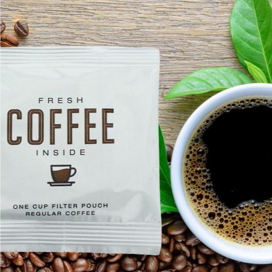 Fresh 1 Cup Coffee – Case of 200 with a rich aroma, perfect for brewing a delicious cup every time. Ideal for guests!