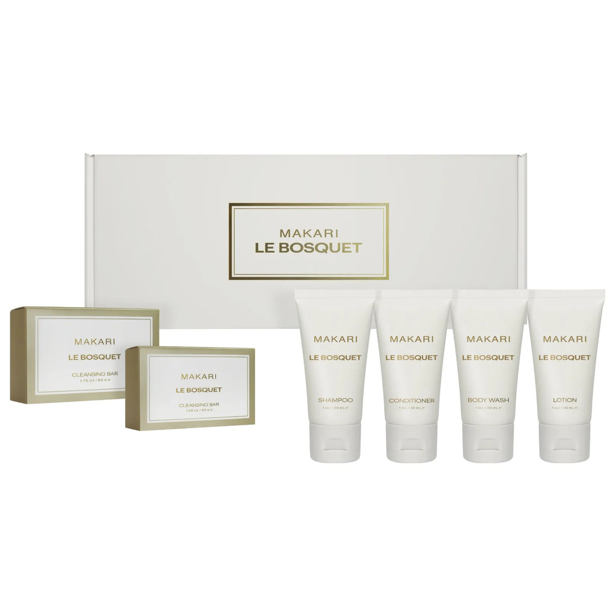 Makari Le Bosquet Luxury Hotel Welcome Amenities & Guest Toiletries Kit – 20 gift sets