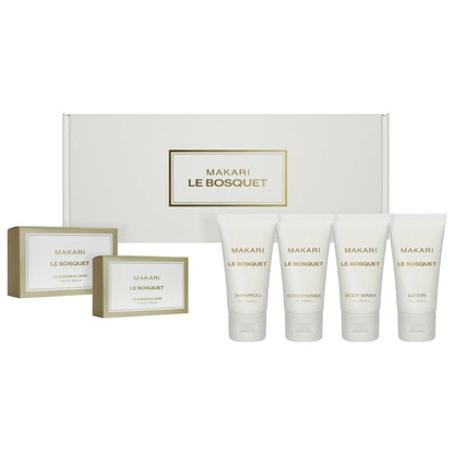 Makari Le Bosquet Luxury Hotel Welcome Amenities & Guest Toiletries Kit – 20 gift sets