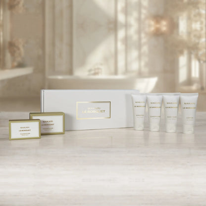 Makari Le Bosquet Luxury Hotel Welcome Amenities & Guest Toiletries Kit – 20 gift sets