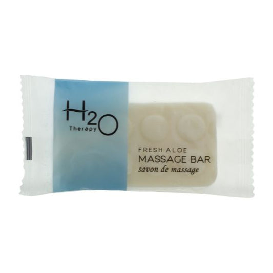 H2O Therapy Bath Soap Bar – 1.1 oz / 30 g offers a luxurious cleansing experience with aloe vera and honey.