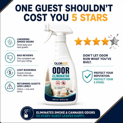 Olorsol Professional Smoke Odor Eliminator - 500 ml Trigger Spray