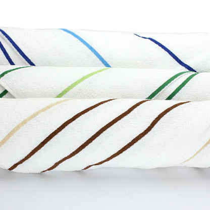 Elevate your poolside with Pinnacle Premium Pool Towels 35" x 70", featuring vibrant, chlorine-safe stripes.
