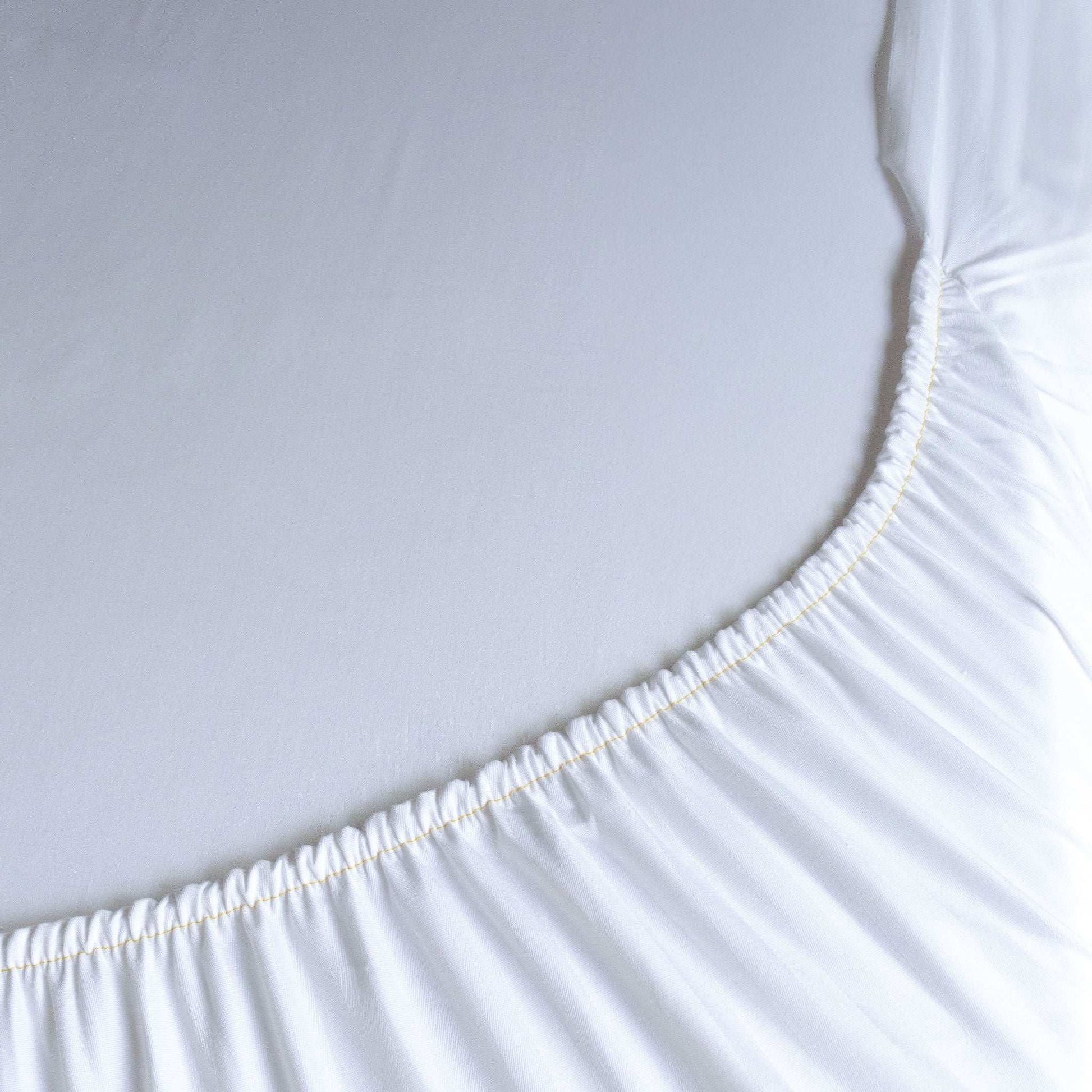Snug and quality T-300 Fitted Sheets by Thomaston Mills, perfect for comfortable guest beds in hospitality settings.